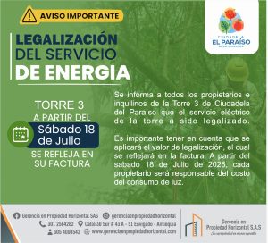 legalizacion energia